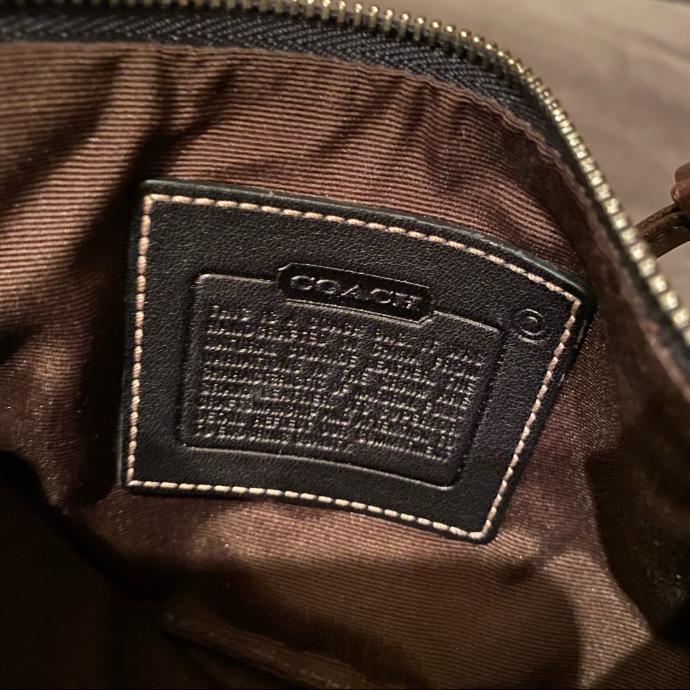 Coach Vintage Leather Change Purse in Dark Brown $30 OBO - Picture 3 of 4